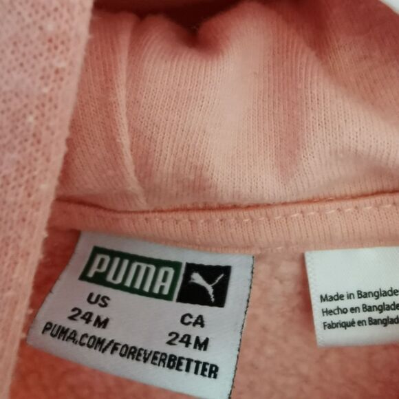 2/$15 Puma hoodie size 24 m - Picture 2 of 4
